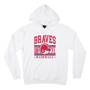 Atlanta Brave Baseball 1872 Team Supporter Hoodie