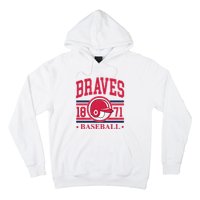 Atlanta Brave Baseball 1872 Team Supporter Hoodie