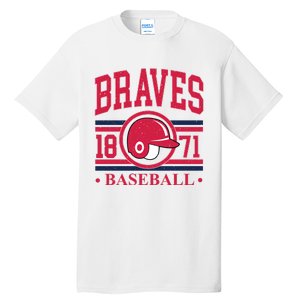 Atlanta Brave Baseball 1872 Team Supporter Tall T-Shirt