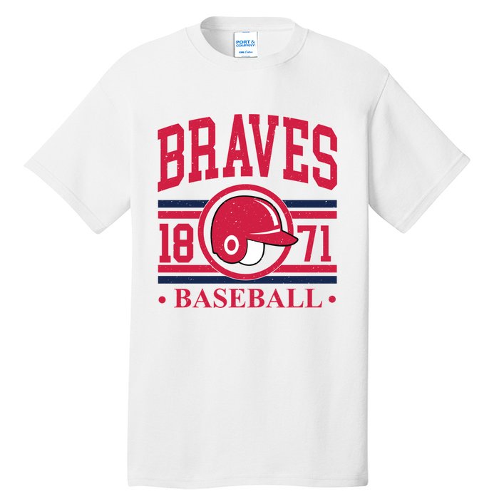 Atlanta Brave Baseball 1872 Team Supporter Tall T-Shirt