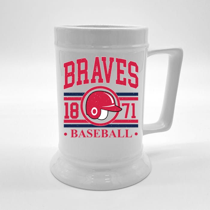 Atlanta Brave Baseball 1872 Team Supporter Beer Stein