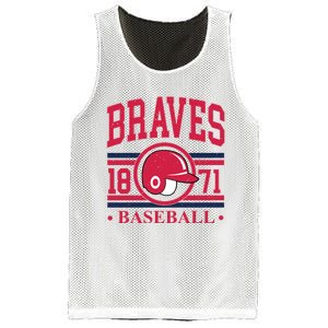 Atlanta Brave Baseball 1872 Team Supporter Mesh Reversible Basketball Jersey Tank