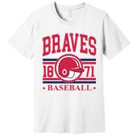 Atlanta Brave Baseball 1872 Team Supporter Premium T-Shirt