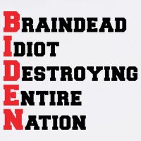 Anti Biden Braindead Idiot Destroying Entire Nation Cooling Performance Long Sleeve Crew