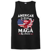 American By Birth MAGA By Choice Pro Trump 2024 Republican PosiCharge Competitor Tank