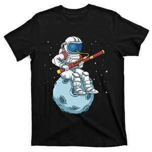 Astronaut Bassoon Band Player Bassoonist Reeds T-Shirt