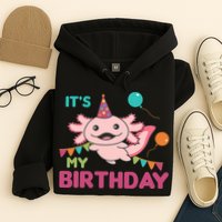 Axolotl Balloons Birthday Axolotls Hoodie