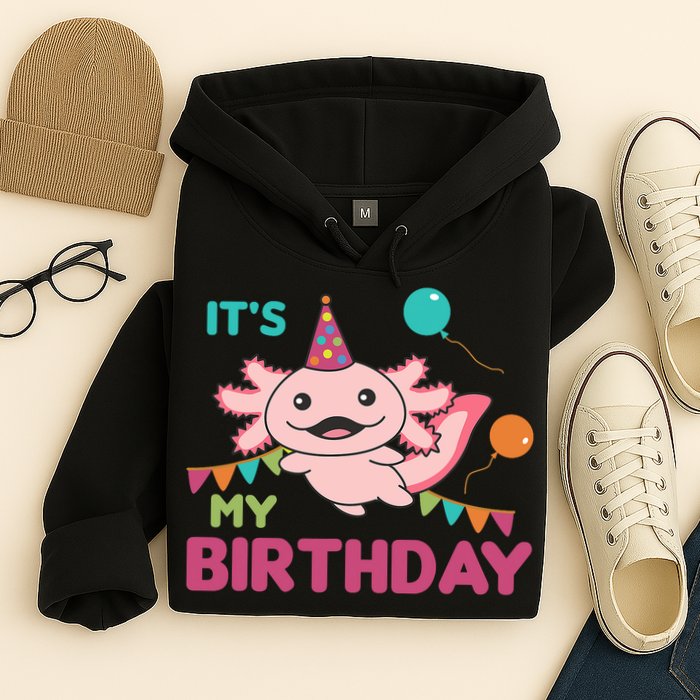 Axolotl Balloons Birthday Axolotls Hoodie