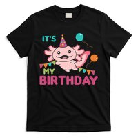 Axolotl Balloons Birthday Axolotls T-Shirt