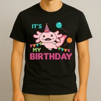 Axolotl Balloons Birthday Axolotls T-Shirt