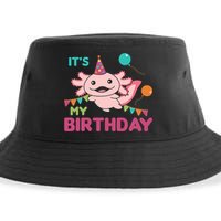 Axolotl Balloons Birthday Axolotls Sustainable Bucket Hat