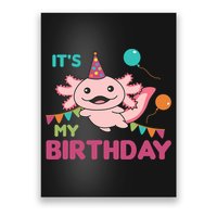 Axolotl Balloons Birthday Axolotls Poster