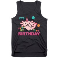 Axolotl Balloons Birthday Axolotls Tank Top