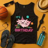 Axolotl Balloons Birthday Axolotls Tank Top