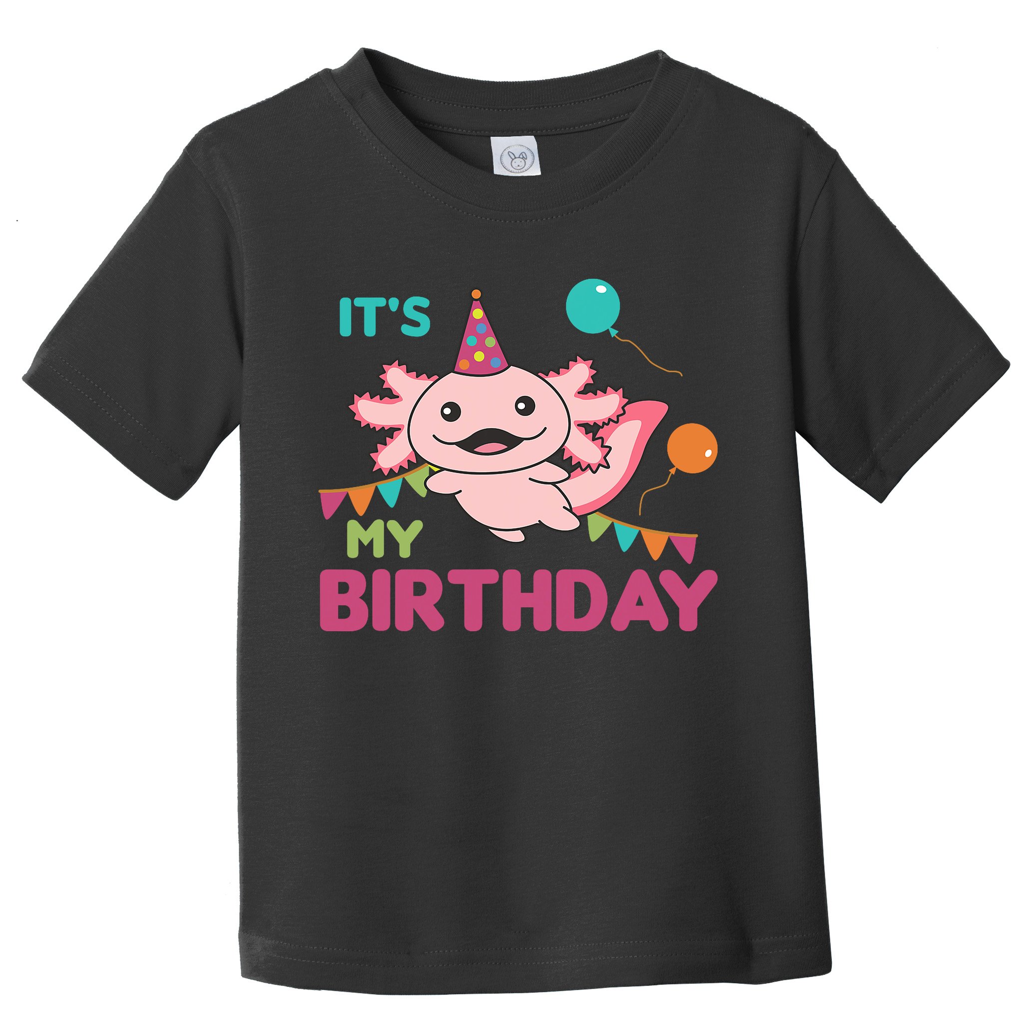 Axolotl Balloons Birthday Axolotls Toddler T-Shirt
