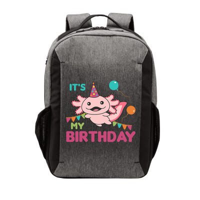 Axolotl Balloons Birthday Axolotls Vector Backpack