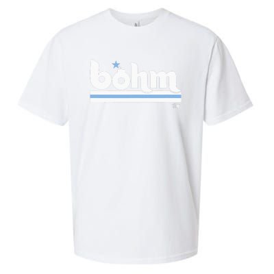 Alec Bohm Bohm Bomb Philadelphia Baseball Sueded Cloud Jersey T-Shirt