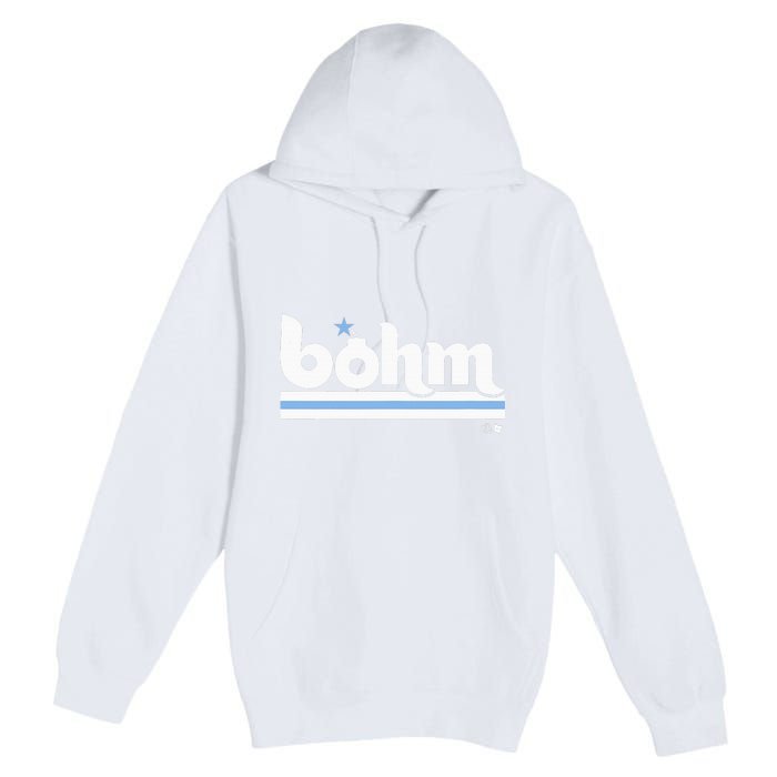 Alec Bohm Bohm Bomb Philadelphia Baseball Premium Pullover Hoodie