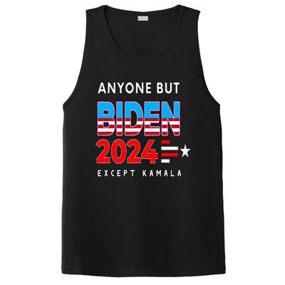 Anyone But Biden Except Kamala President Trump 2024 PosiCharge Competitor Tank