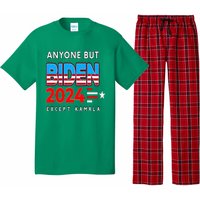 Anyone But Biden Except Kamala President Trump 2024 Pajama Set