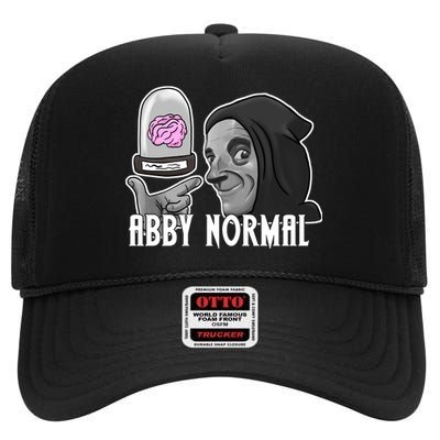 Abby Normal Abnormal Brain  High Crown Mesh Back Trucker Hat