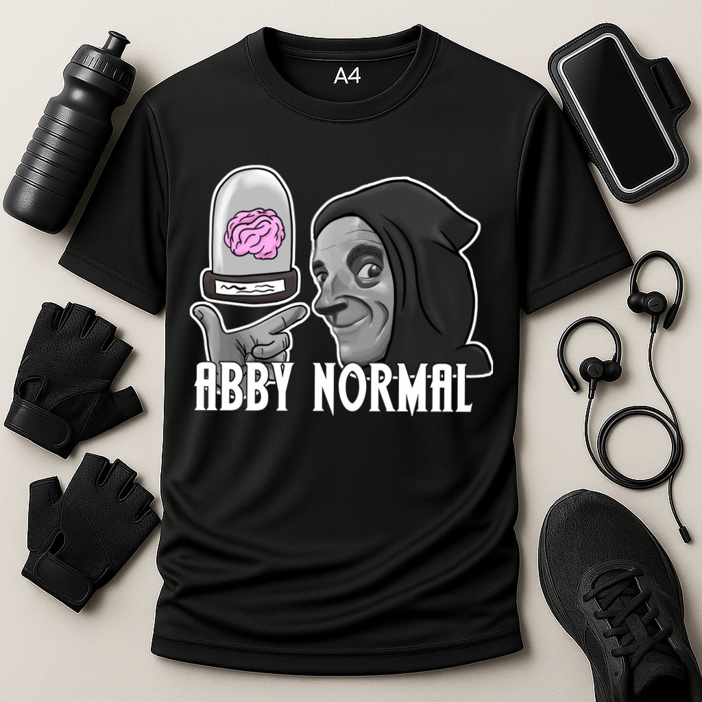 Abby Normal Abnormal Brain  Performance Shirt