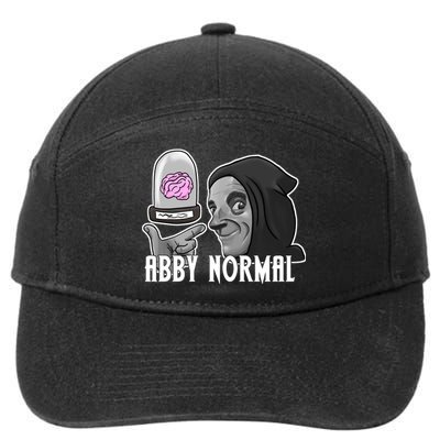 Abby Normal Abnormal Brain  7-Panel Snapback Hat