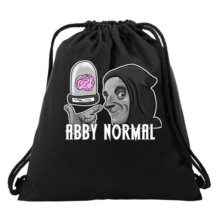 Abby Normal Abnormal Brain  Drawstring Bag