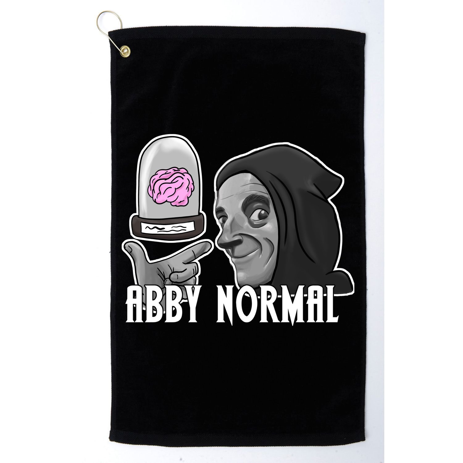 Abby Normal Abnormal Brain  Golf Towel