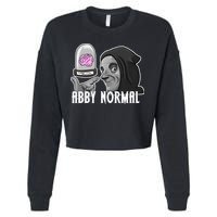 Abby Normal Abnormal Brain  Cropped Pullover Crew
