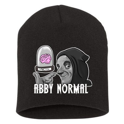 Abby Normal Abnormal Brain  Short Acrylic Beanie