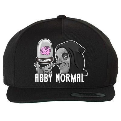 Abby Normal Abnormal Brain  Wool Snapback Cap