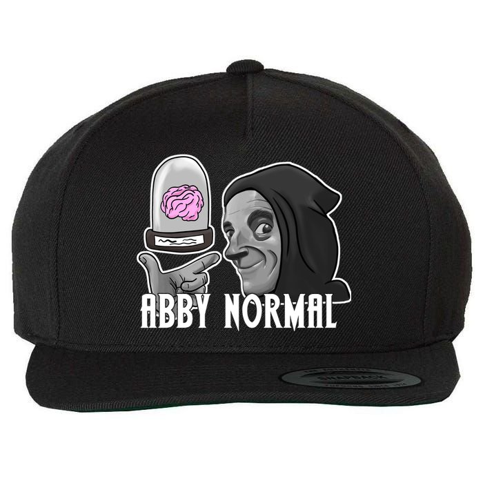 Abby Normal Abnormal Brain  Wool Snapback Cap