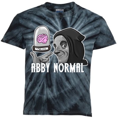 Abby Normal Abnormal Brain  Kids Tie-Dye T-Shirt