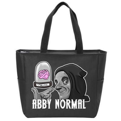 Abby Normal Abnormal Brain  Zip Tote Bag