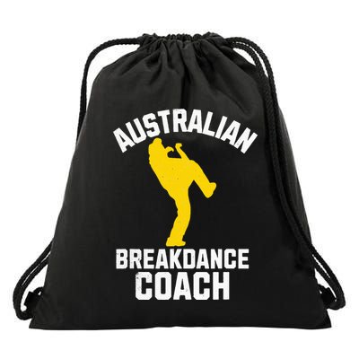 Australian Breakdance Coach Halloween Group Costume Matching Drawstring Bag