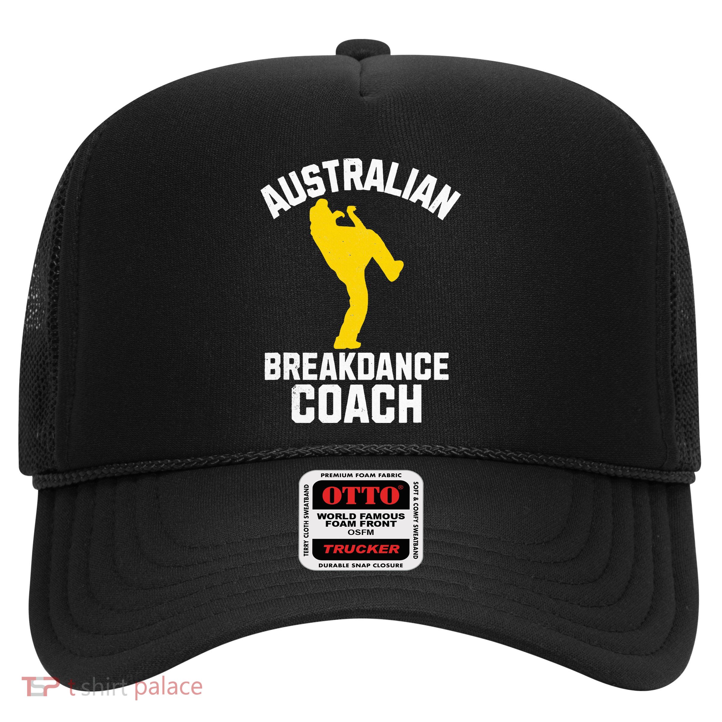 Australian Breakdance Coach Halloween Group Costume Matching Trucker Hat