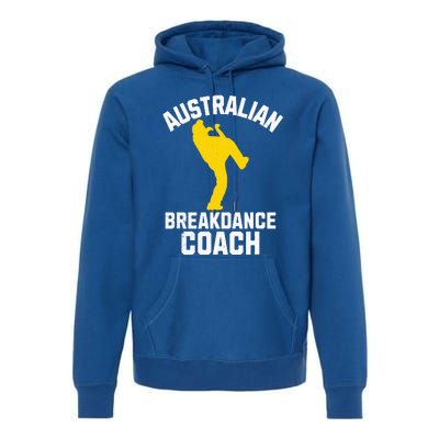 Australian Breakdance Coach Halloween Group Costume Matching Premium Hoodie