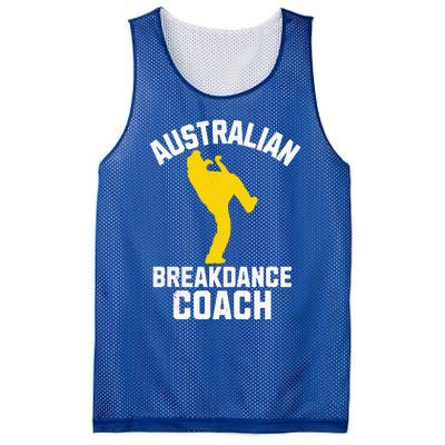 Australian Breakdance Coach Halloween Group Costume Matching Mesh Reversible Basketball Jersey Tank