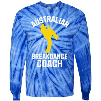 Australian Breakdance Coach Halloween Group Costume Matching Tie-Dye Long Sleeve Shirt