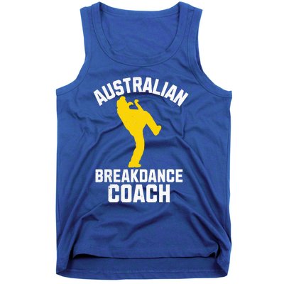 Australian Breakdance Coach Halloween Group Costume Matching Tank Top