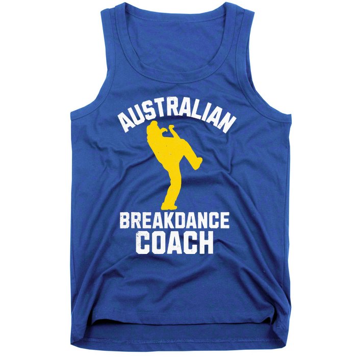 Australian Breakdance Coach Halloween Group Costume Matching Tank Top