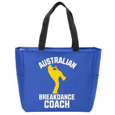 Australian Breakdance Coach Halloween Group Costume Matching Zip Tote Bag