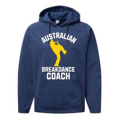 Australian Breakdance Coach Halloween Group Costume Matching Performance Fleece Hoodie