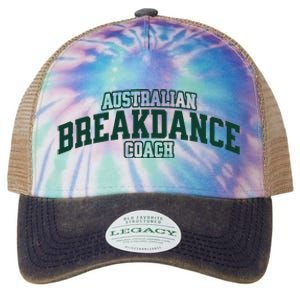 Australian Breakdance Coach Breakdancing Matching Costume Legacy Tie Dye Trucker Hat