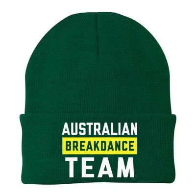 Australian Breakdancing Costume Team Break Dancer Matching Knit Cap Winter Beanie