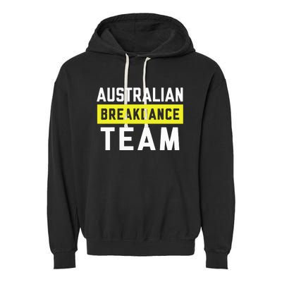 Australian Breakdancing Costume Team Break Dancer Matching Garment-Dyed Fleece Hoodie