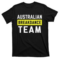 Australian Breakdancing Costume Team Break Dancer Matching T-Shirt