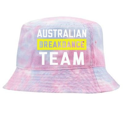 Australian Breakdancing Costume Team Break Dancer Matching Tie-Dyed Bucket Hat