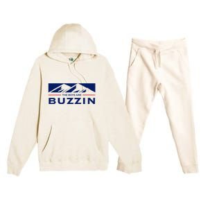 Are Buzzin Classic Midwest Mountain Premium Hooded Sweatsuit Set